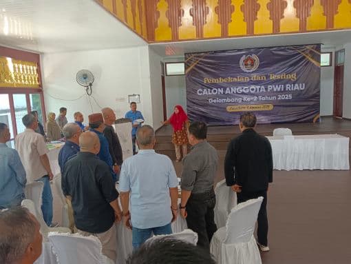 9 Peserta dari Kampar Ikuti Ujian Calon Anggota PWI Riau