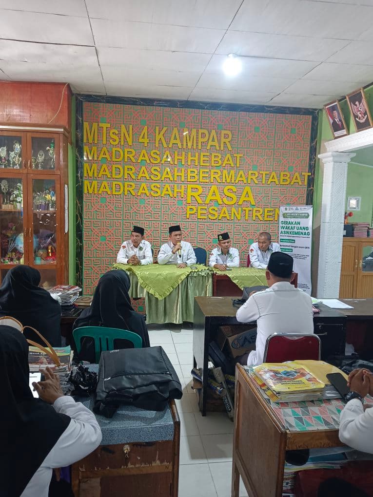 Kasi Penmad Masnur : Guru Harus Keluar dari Zona Nyaman dan Berani Berinovasi