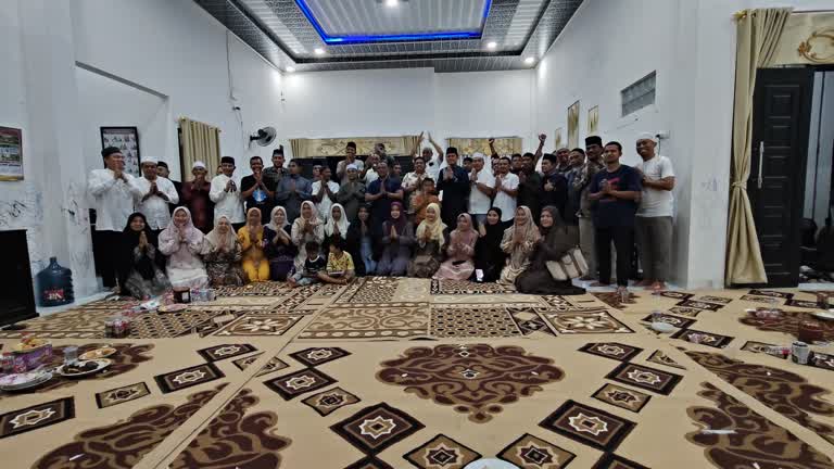 Pererat Silaturahmi, Omputaka Gelar Halal Bi Halal Penuh Kehangatan dan Kebersamaan