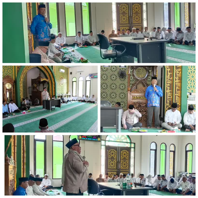 Kakan Kemenag Kampar dan Ustadz Maruli Kompak Ingatkan Pentingnya Muhasabah di Tahun Baru Islam