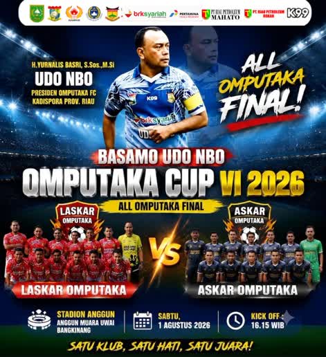 All Omputaka Final! Duel Saudara Perebutkan Mahkota Omputaka Cup VI 2026, Udo Nbo Ajak Junjung Sportivitas