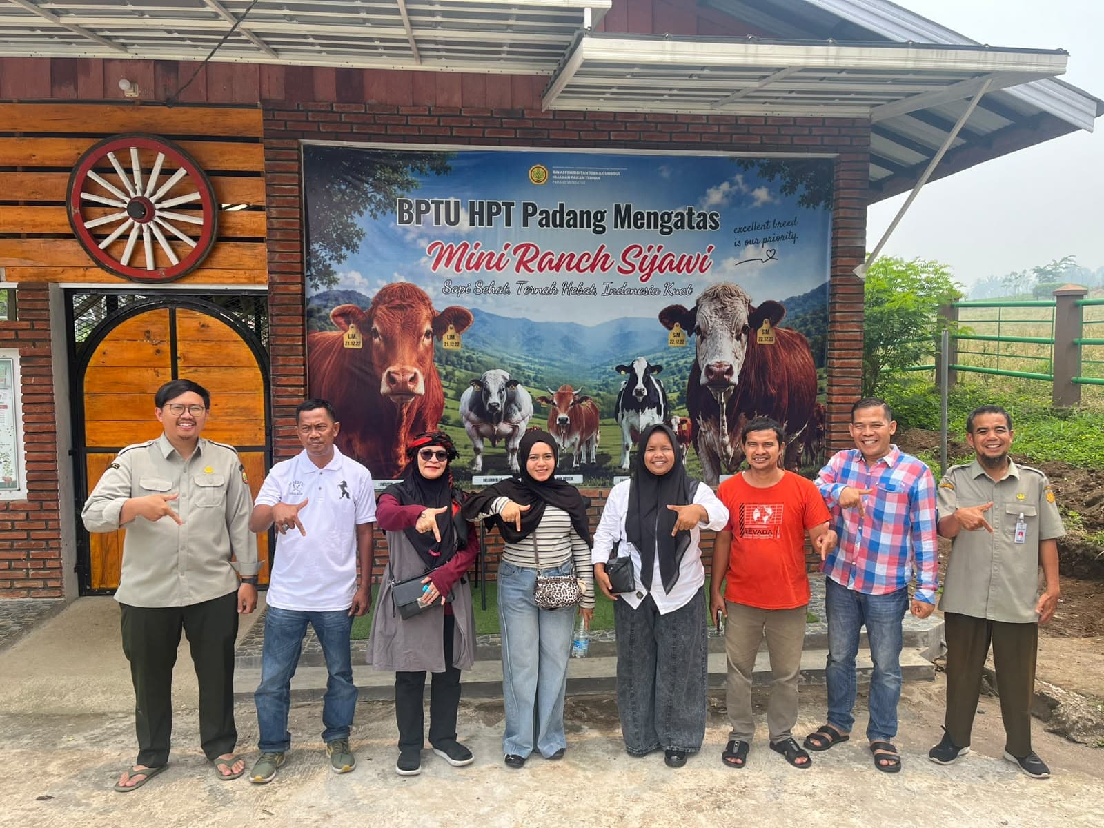 BPTU HPT Padang Mengatas Sambut Hangat JMSI Kampar, Potensi 1.300 Sapi dan Pengembangan Ternak Jadi Sorotan